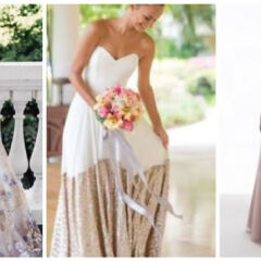 Scegliere un abito da sposa colorato