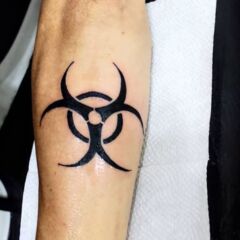 Tatuaggio BioHazard